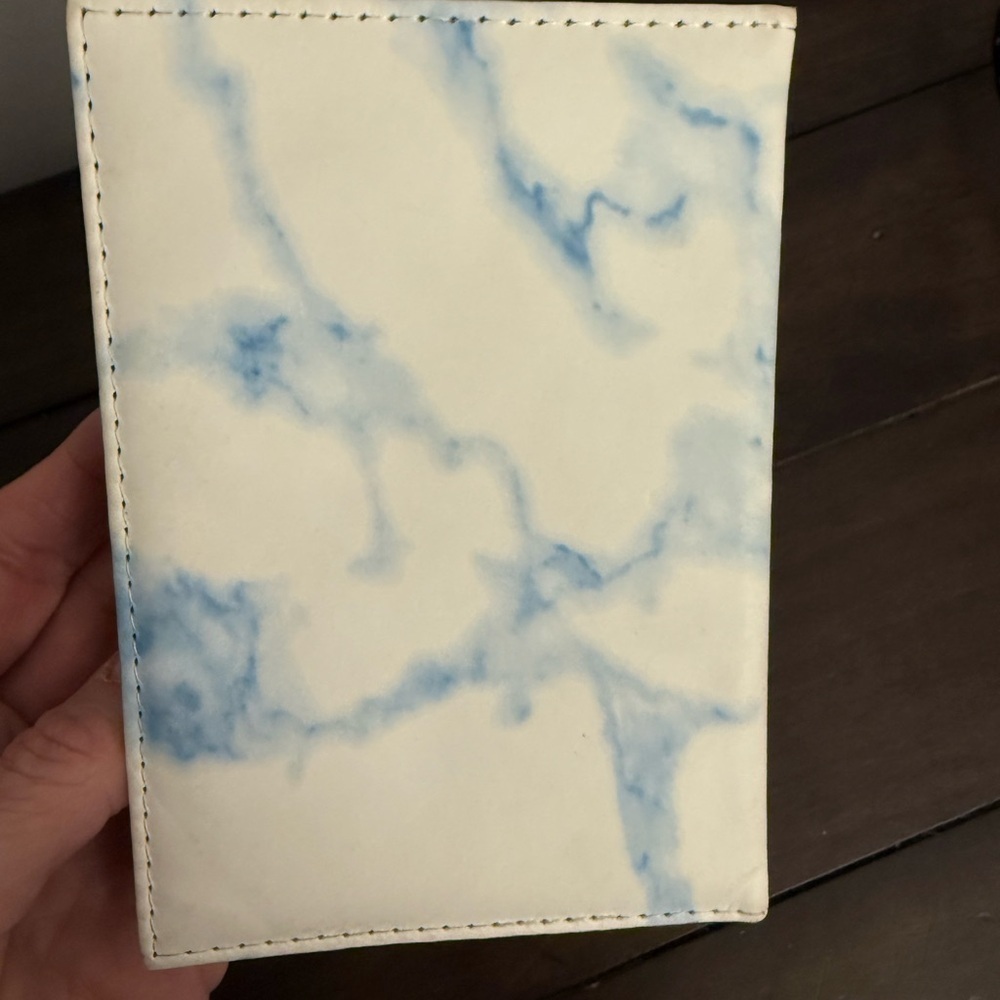 Target Blue and White Passport Holder - Picture 3 of 3